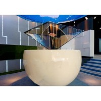 360度展示柜虛擬視頻  沙盤模型 全息投影技術全息膜供貨商