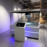 全息展柜  180/270/360度3d互動成像展示柜